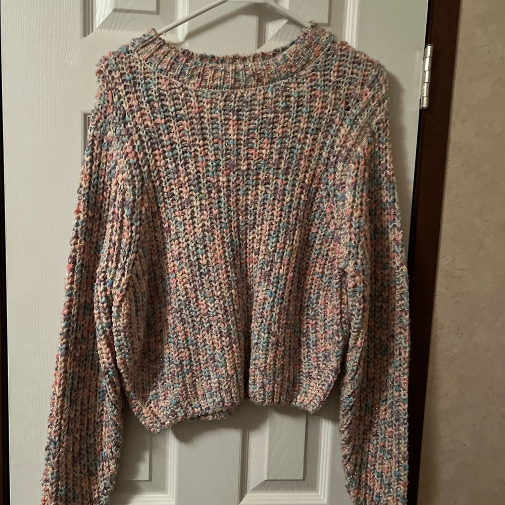 Multicolor Knit Women's Sweater